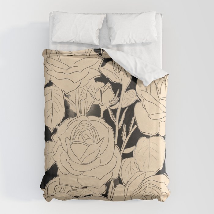 White Roses 3 Duvet Cover Gallery Image 1