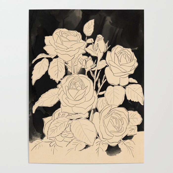 White Roses 3 Poster Gallery Image 4