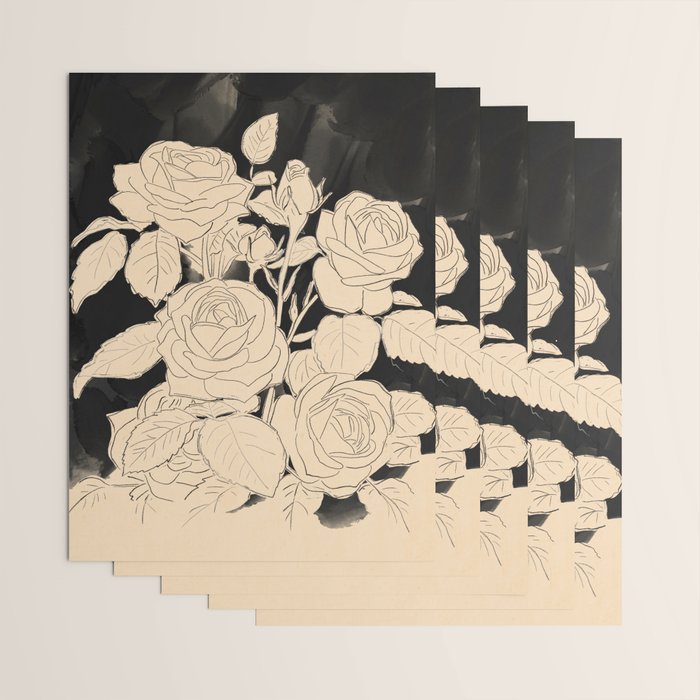 White Roses 3 Wrapping Paper Gallery Image 3