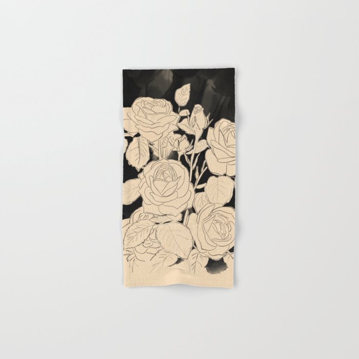 White Roses 3 Bath Towel Gallery Image 1