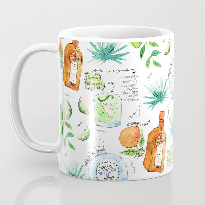 Classic Margarita Cocktail Recipe Coffee Mug Gallery Image 3