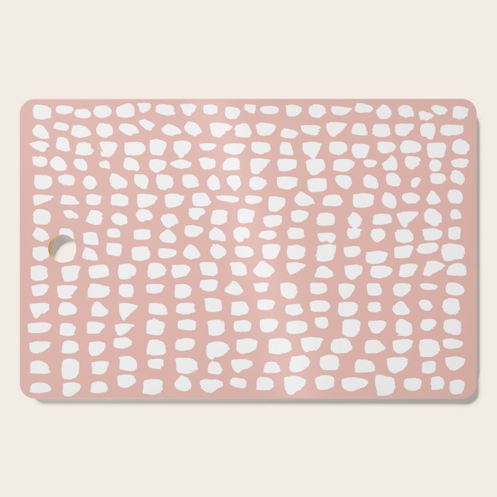 Dots (Pink) Cutting Board Gallery Image 1