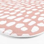 Dots (Pink) Bath Mat Gallery Image 3