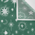 Greenish stellar S Wall Tapestry Gallery Image 3