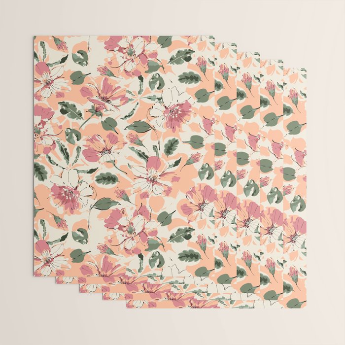 Modern tropical garden PF01 Wrapping Paper Gallery Image 3