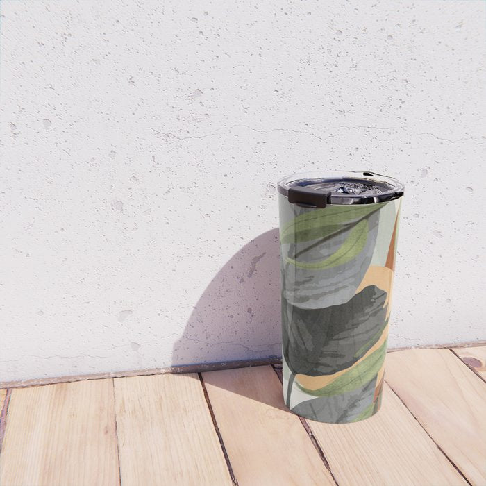 Sunset Flora 02 Travel Mug Gallery Image 4