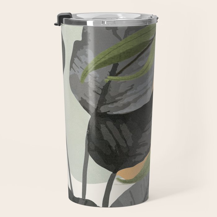 Sunset Flora 02 Travel Mug Gallery Image 3