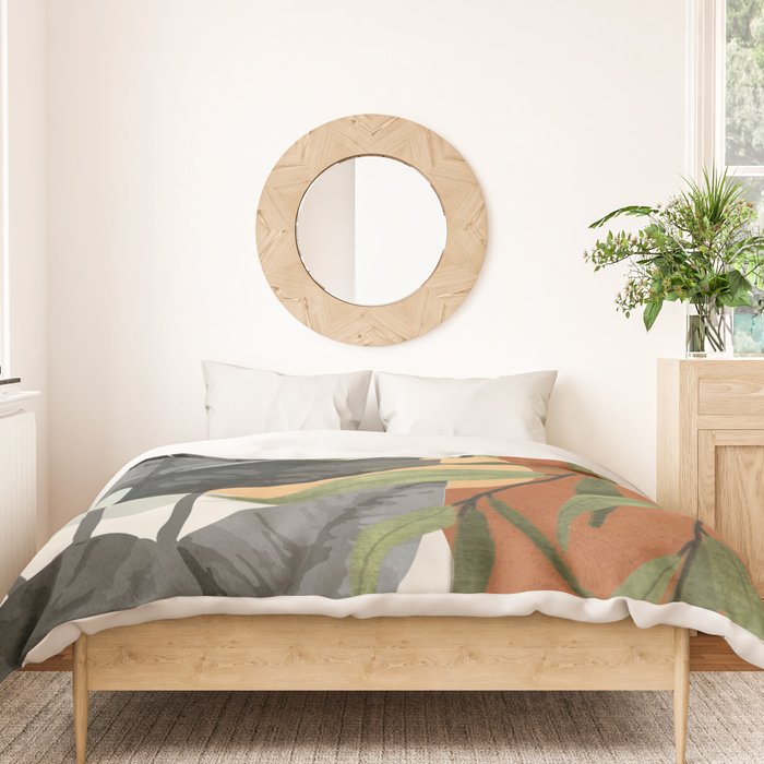 Sunset Flora 02 Duvet Cover Gallery Image 3