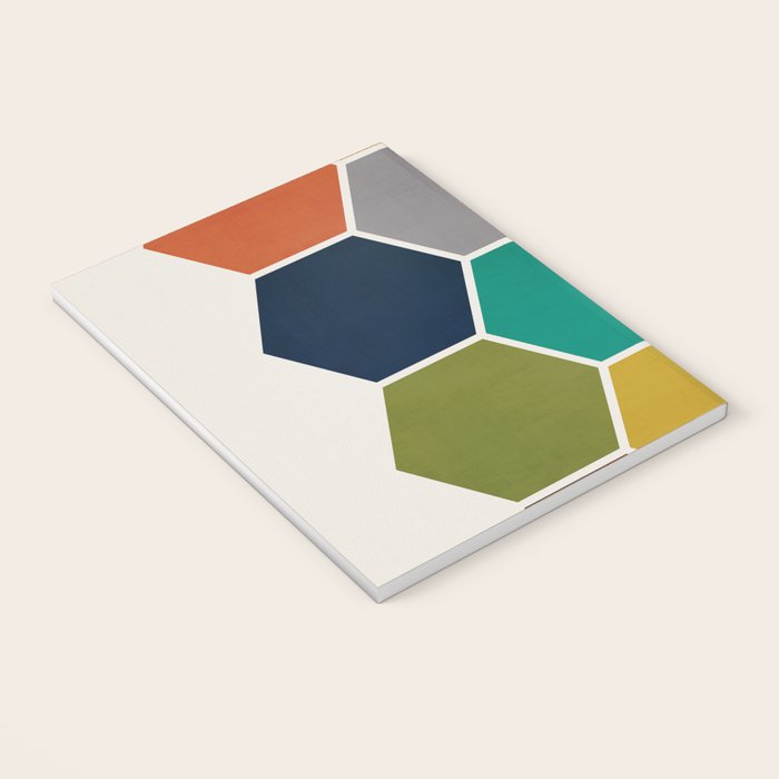 Mid-Century Modern Honeycomb Notebook Gallery Image 3