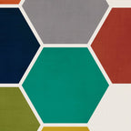 Mid-Century Modern Honeycomb Coffee Mug Gallery Image 2