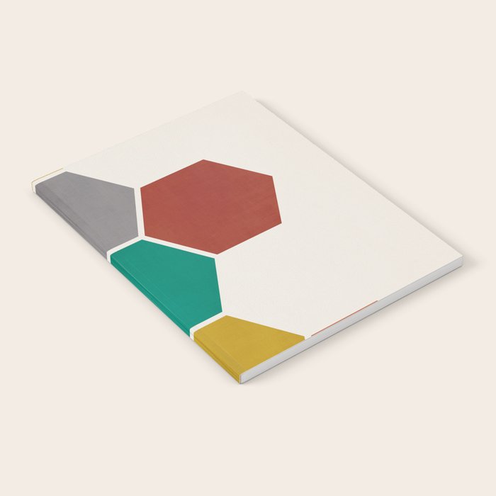 Mid-Century Modern Honeycomb Notebook