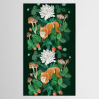 Strawberry Fox Tablecloth Gallery Image 2