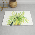 Cat and Fern Rug Gallery Image 1