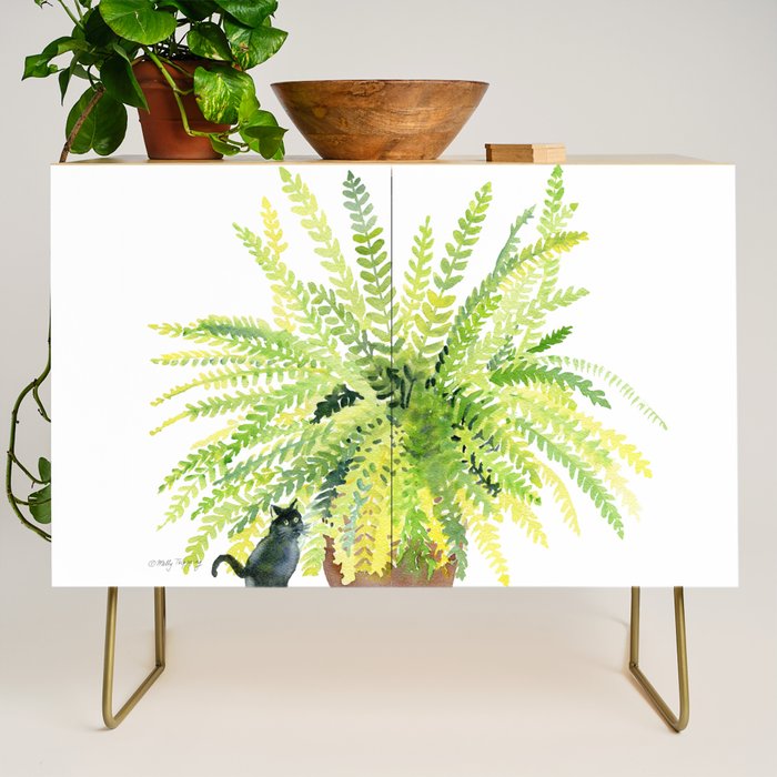 Cat and Fern Credenza Gallery Image 1