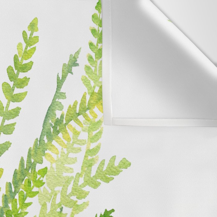 Cat and Fern Wall Tapestry Gallery Image 3