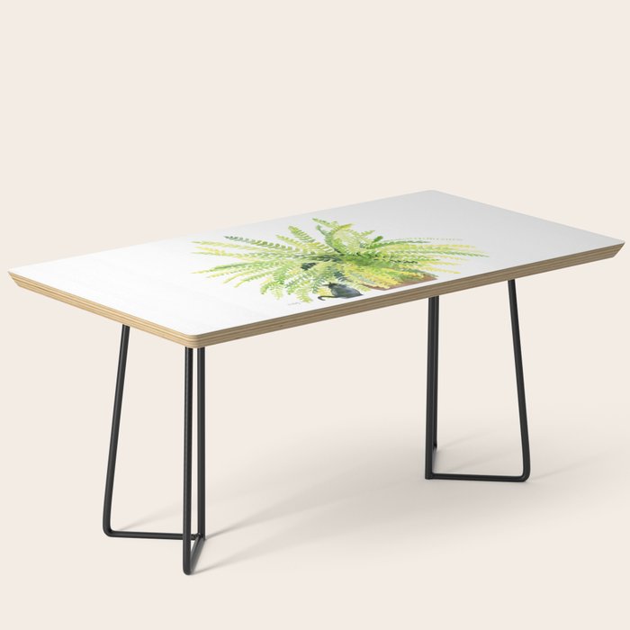 Cat and Fern Coffee Table Gallery Image 1