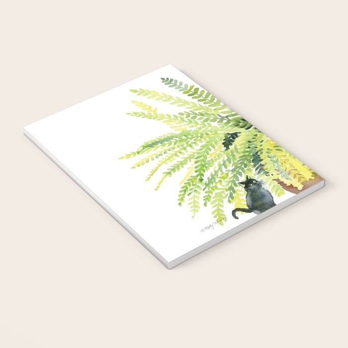 Cat and Fern Notebook Gallery Image 3