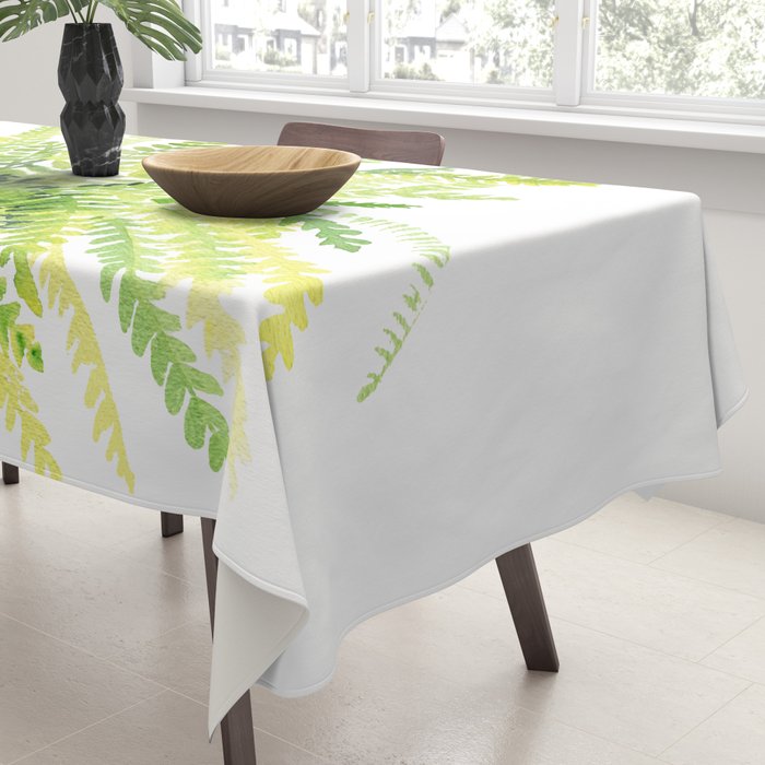 Cat and Fern Tablecloth Gallery Image 3
