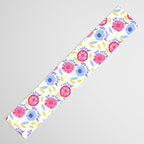 United We Grow - Vote | Floral in Red, Pink, & Blue Table Runner Gallery Image 3