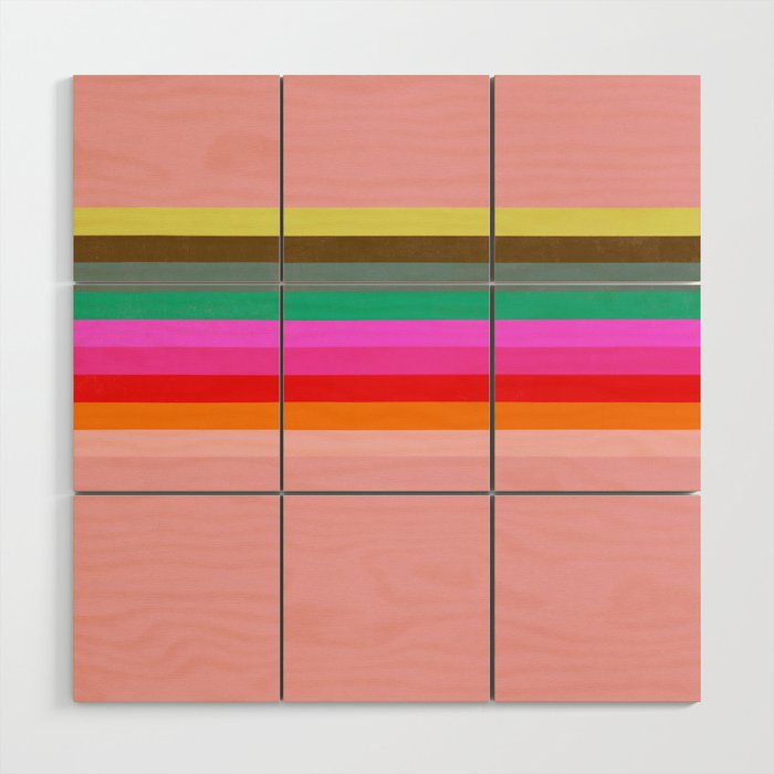 colorfields 2 Wood Wall Art Gallery Image 1