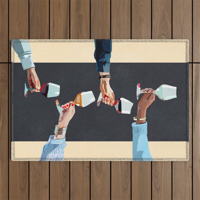 Cheers 6 Outdoor Rug Gallery Image 1