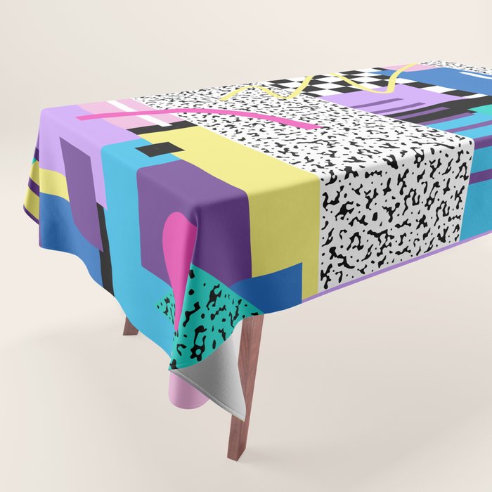 Memphis pattern 118 - 80s / 90s Retro Tablecloth Gallery Image 1