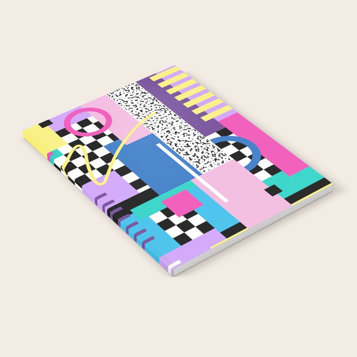 Memphis pattern 118 - 80s / 90s Retro Notebook Gallery Image 2