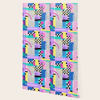 Memphis pattern 118 - 80s / 90s Retro Wallpaper Gallery Image 2