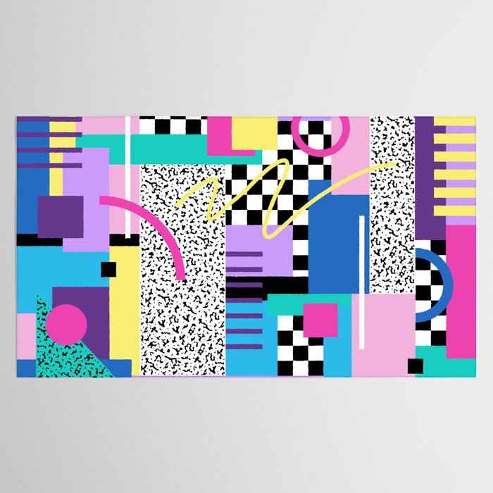 Memphis pattern 118 - 80s / 90s Retro Tablecloth Gallery Image 2