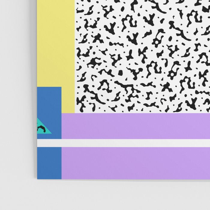 Memphis pattern 118 - 80s / 90s Retro Poster Gallery Image 3