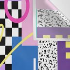 Memphis pattern 118 - 80s / 90s Retro Wall Tapestry Gallery Image 3
