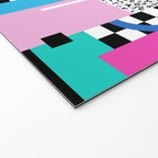 Memphis pattern 118 - 80s / 90s Retro Welcome Mat Gallery Image 2