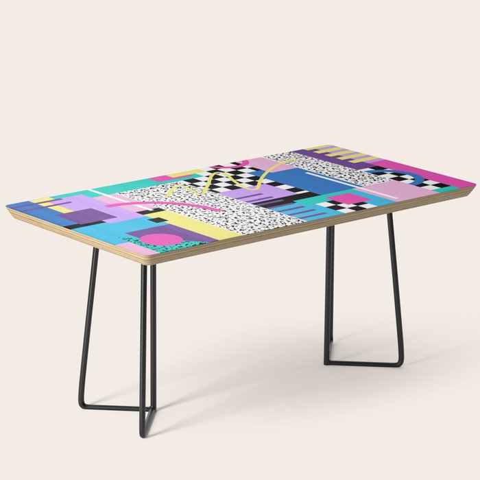 Memphis pattern 118 - 80s / 90s Retro Coffee Table Gallery Image 1