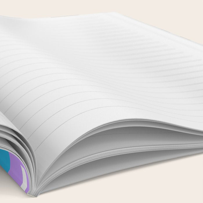 Memphis pattern 118 - 80s / 90s Retro Notebook Gallery Image 2