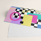 Memphis pattern 118 - 80s / 90s Retro Wrapping Paper Gallery Image 2