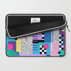 Memphis pattern 118 - 80s / 90s Retro Laptop Sleeve Gallery Image 2