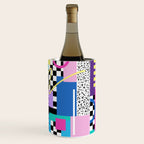 Memphis pattern 118 - 80s / 90s Retro Wine Chiller Gallery Image 3