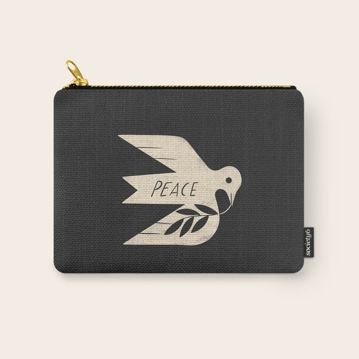 Peace Dove Carry All Pouch Gallery Image 1