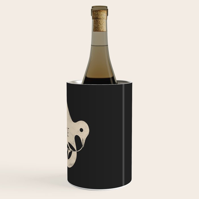 Peace Dove Wine Chiller Gallery Image 3