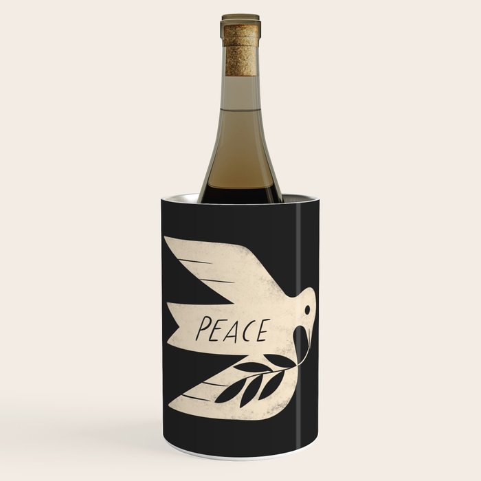 Peace Dove Wine Chiller Gallery Image 1