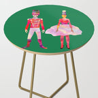 Nutcracker Ballet - Candy Cane Green Side Table Gallery Image 2