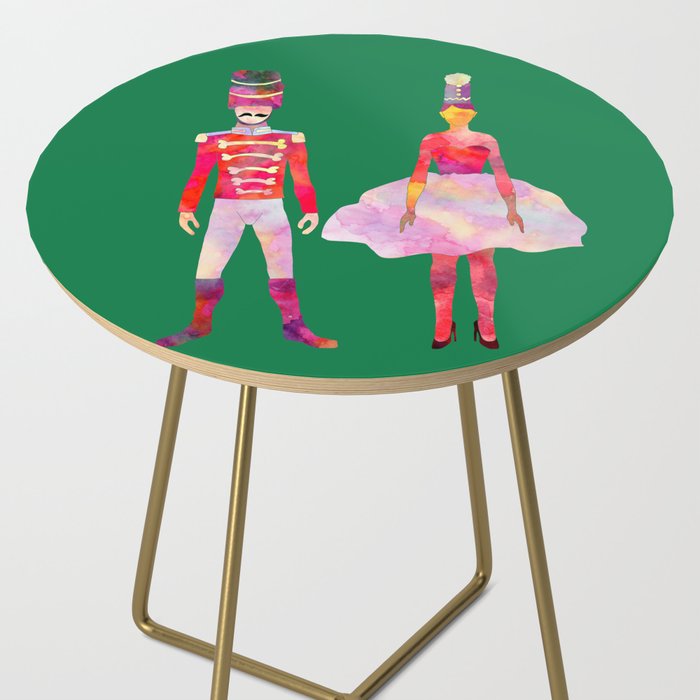 Nutcracker Ballet - Candy Cane Green Side Table Gallery Image 2