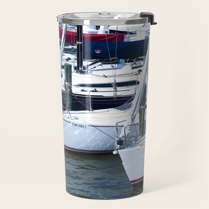 Annapolis Harbor X Nautical Art Travel Mug Gallery Image 2
