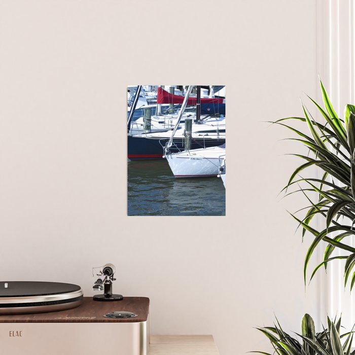 Annapolis Harbor X Nautical Art Poster Gallery Image 2
