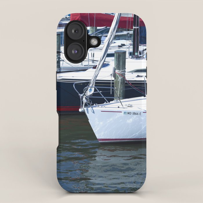 Annapolis Harbor X Nautical Art iPhone Case Gallery Image 1