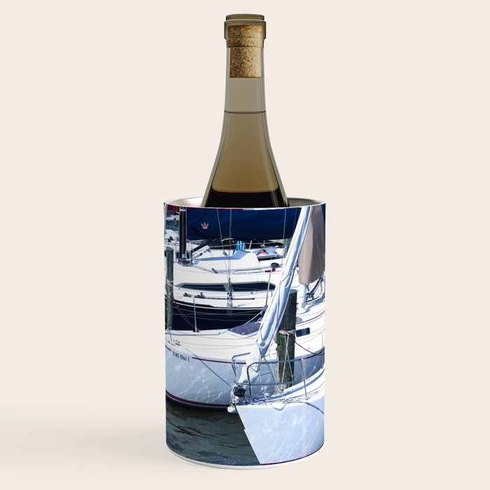 Annapolis Harbor X Nautical Art Wine Chiller Gallery Image 3
