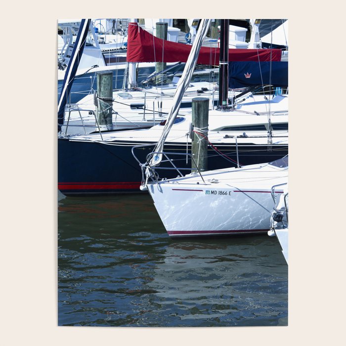 Annapolis Harbor X Nautical Art Poster Gallery Image 4
