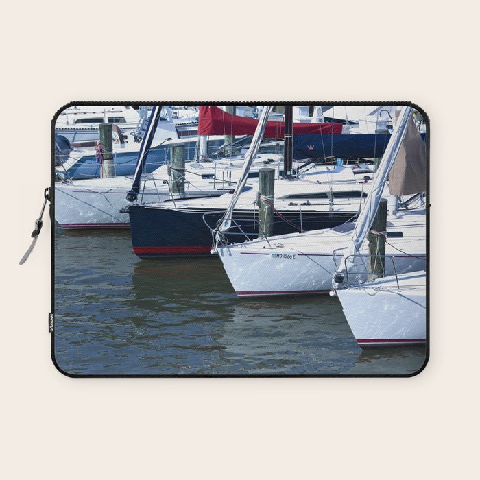 Annapolis Harbor X Nautical Art Laptop Sleeve Gallery Image 1