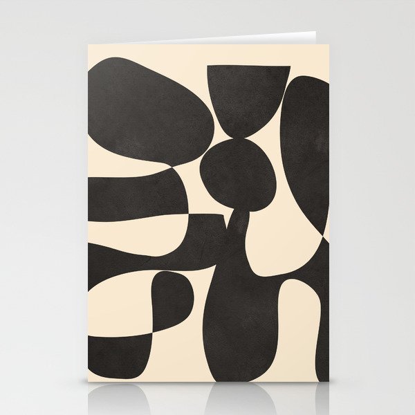 Modern Art Form 4 Stationery Card Gallery Image 2
