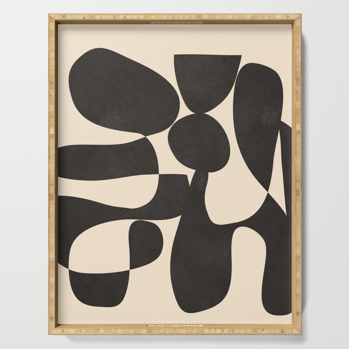Modern Art Form 4 Serving Tray Gallery Image 1